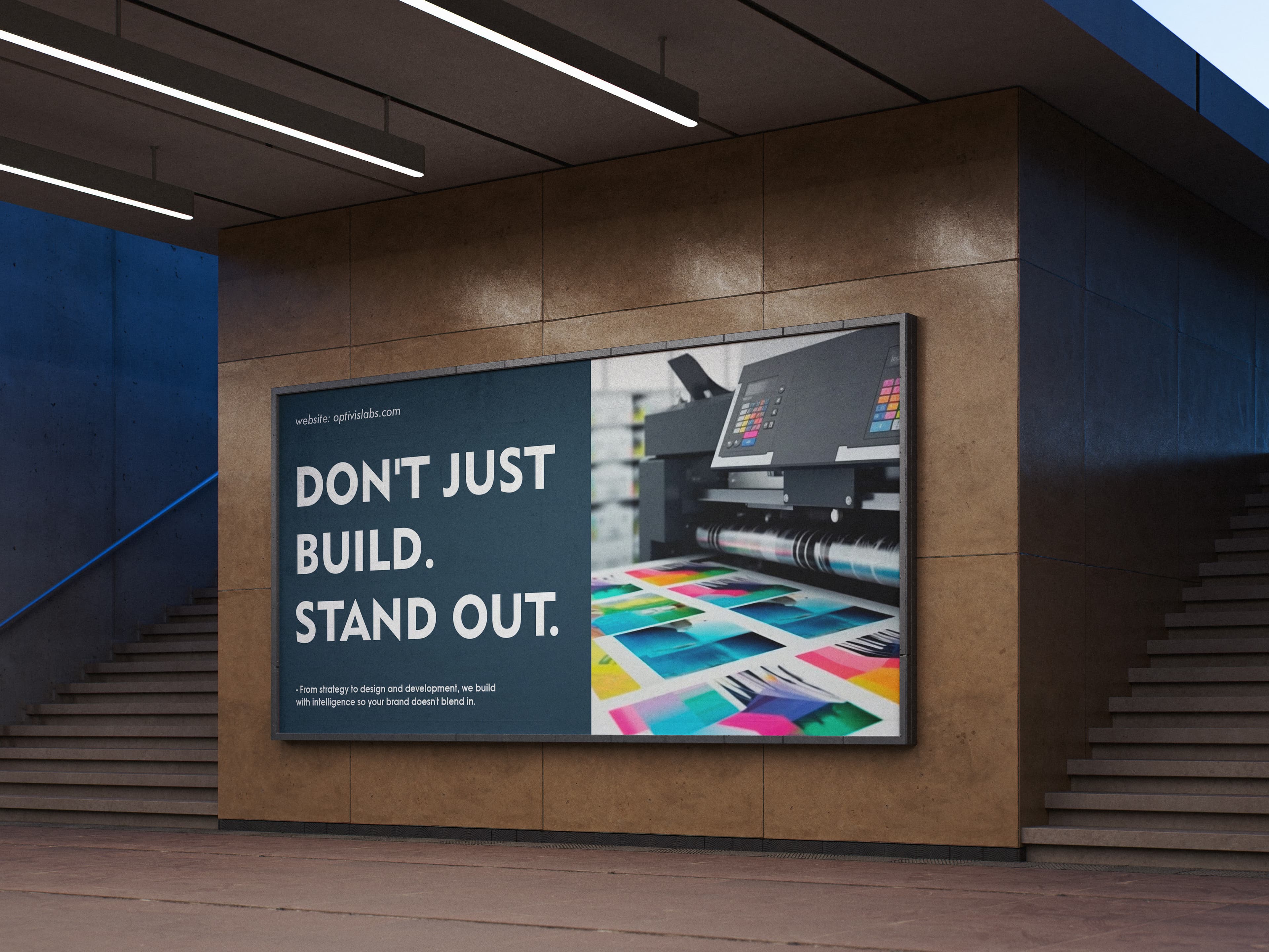 Don't just build, stand out